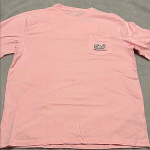 Vineyard Vines Kids Pink Short-Sleeve Pocket T-Shirt